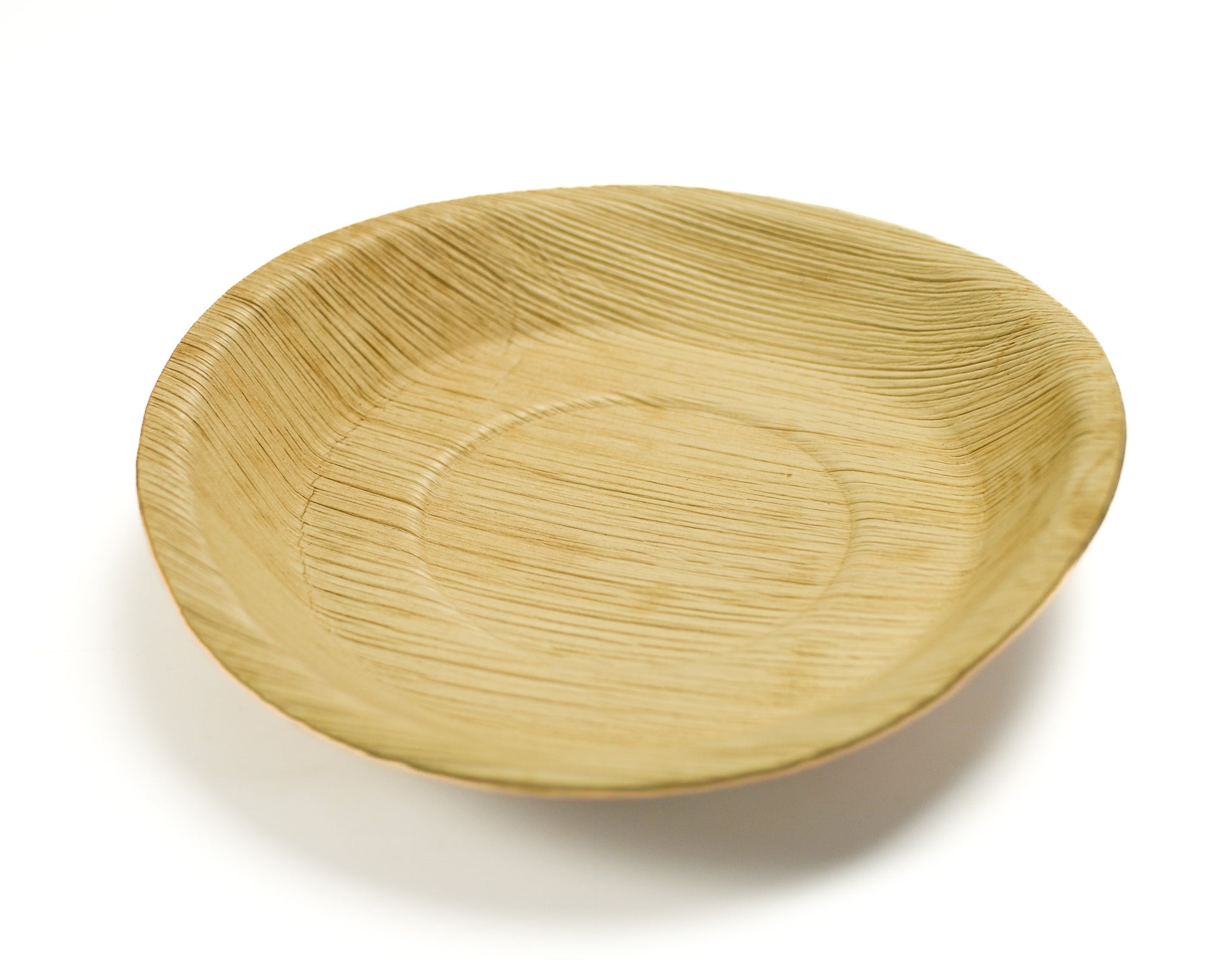 palmblad bord van 25cm bovenaanzicht