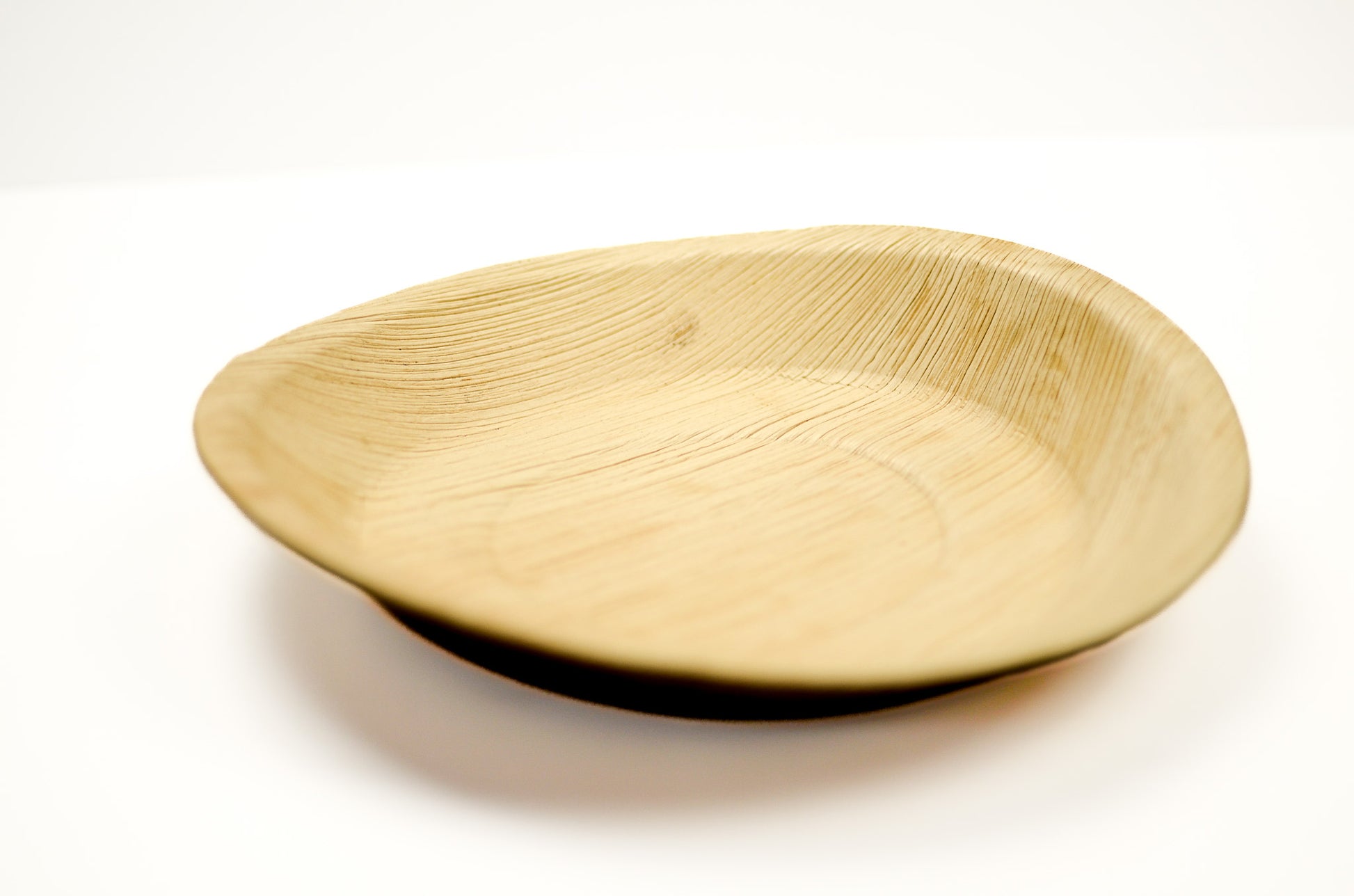 palmblad bord van 25cm schuin aanzicht