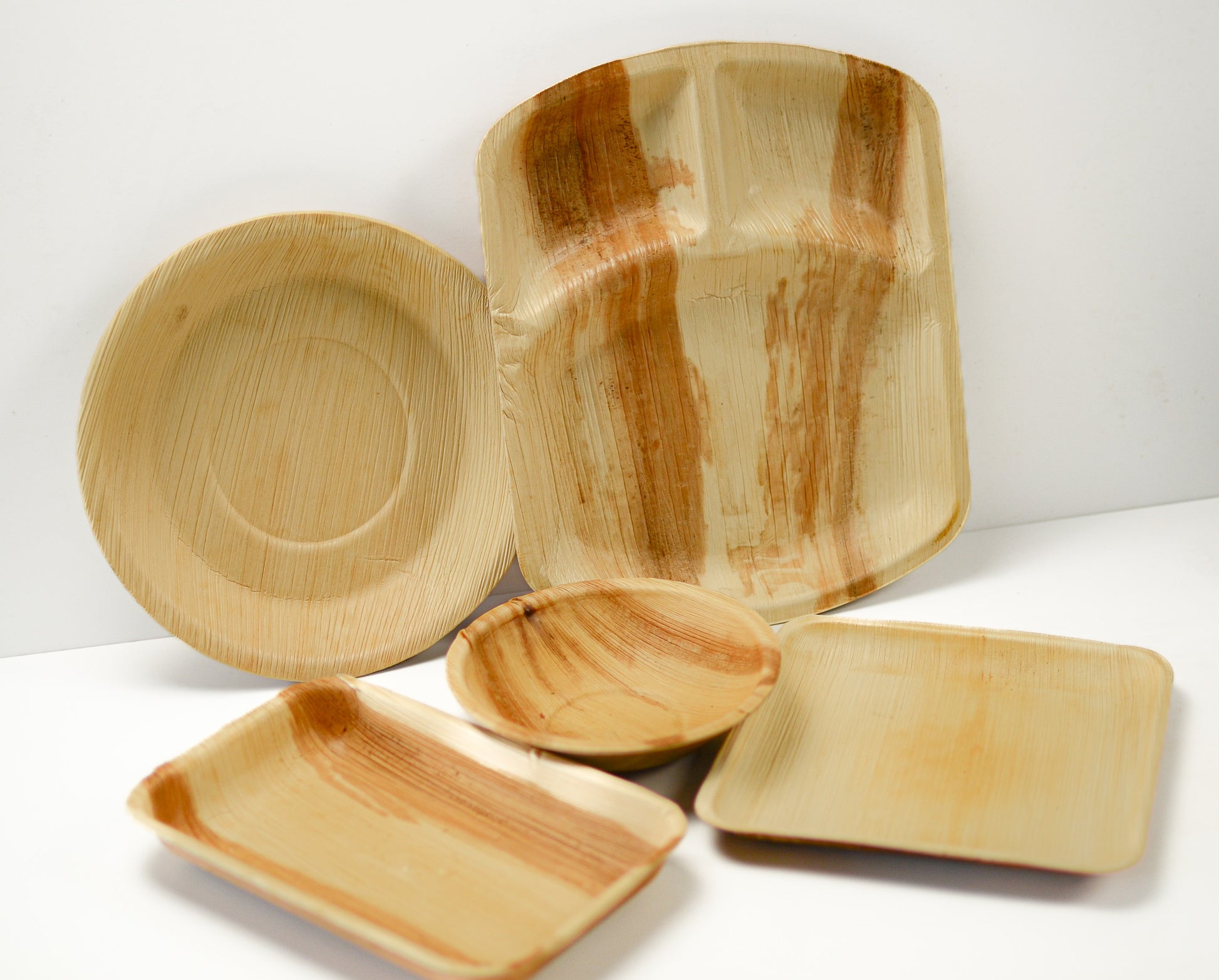 collectie van palmbladborden