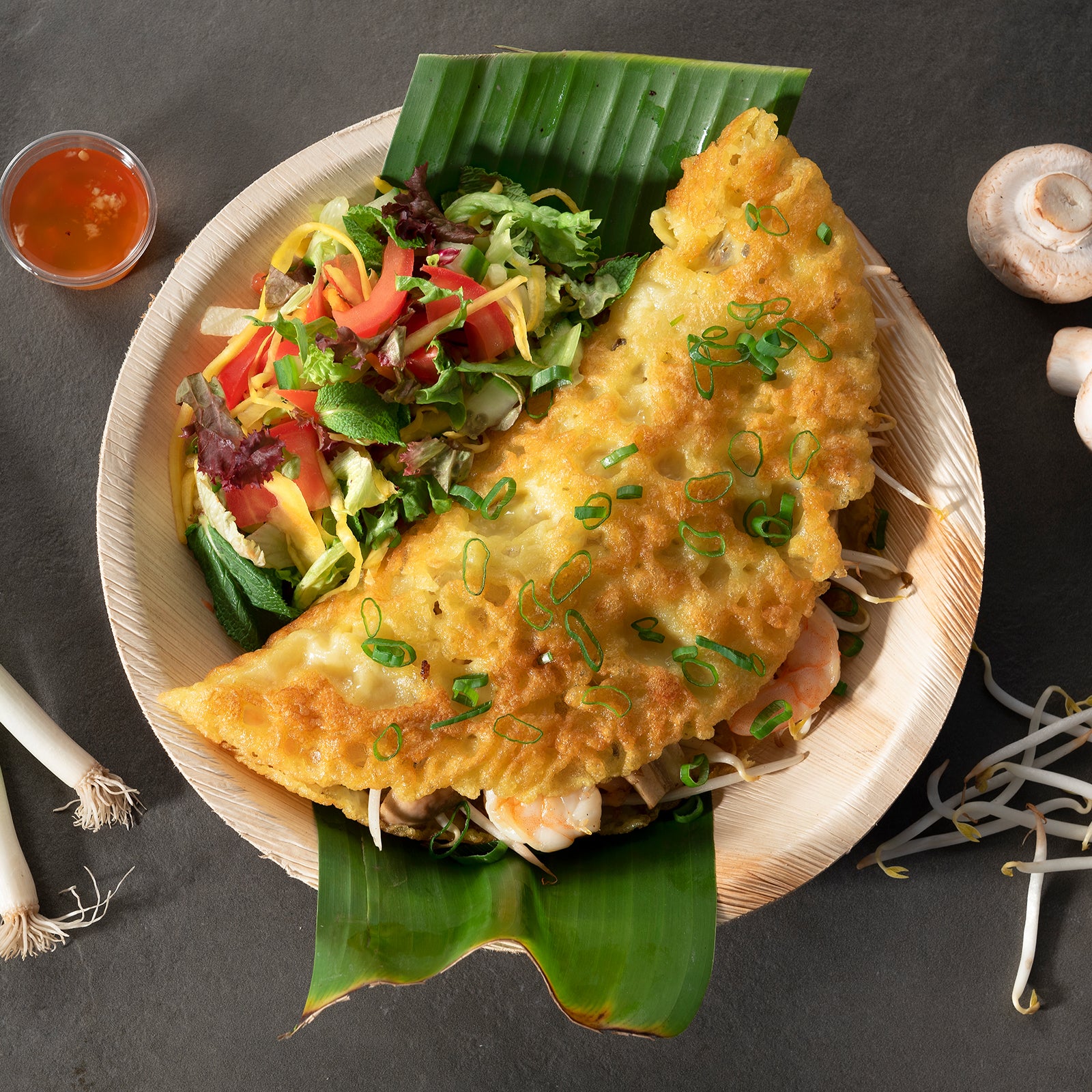 Palmblad kom 16cm Ø / 300ml - 100 stuks