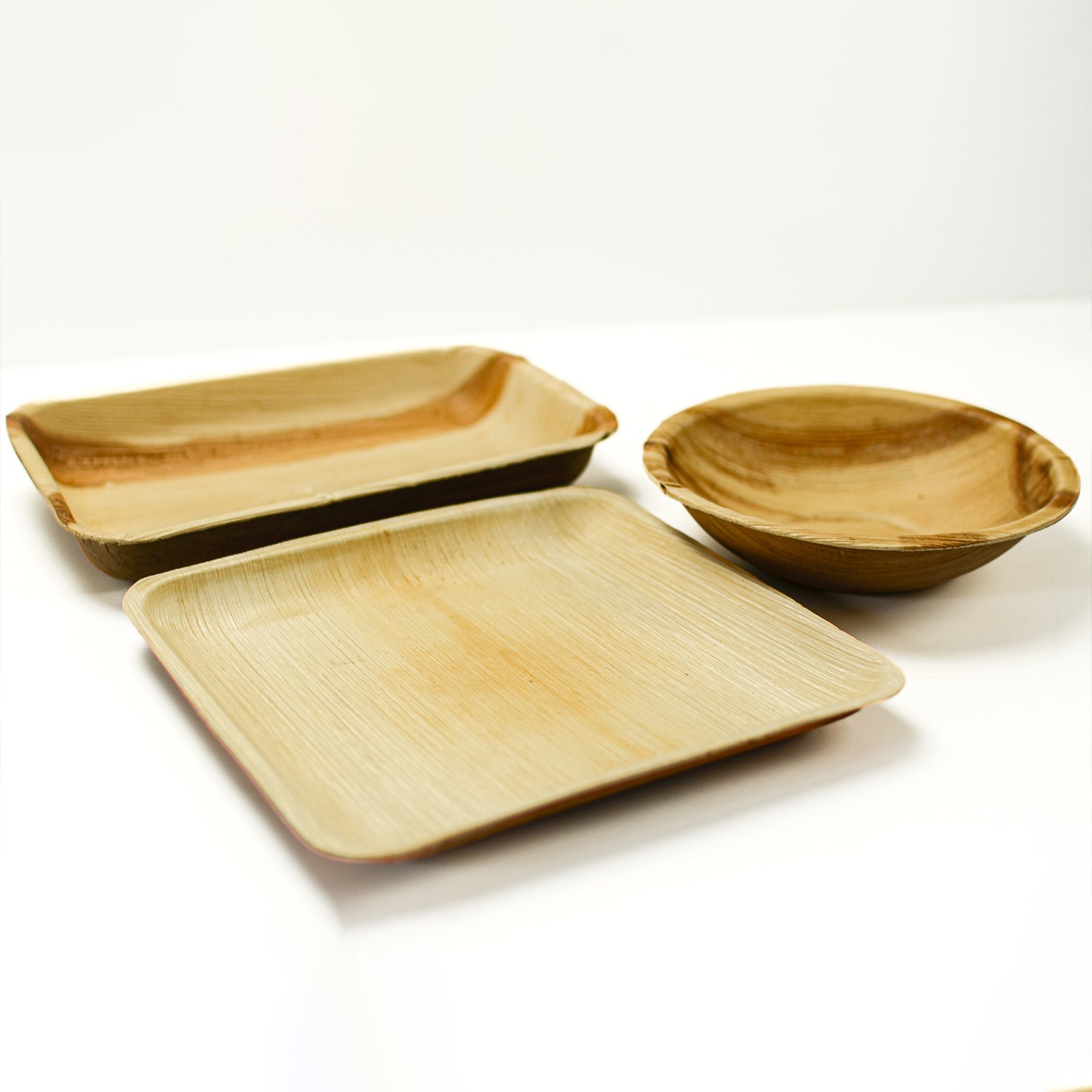 Palmblad kom 16cm Ø / 300ml - 100 stuks